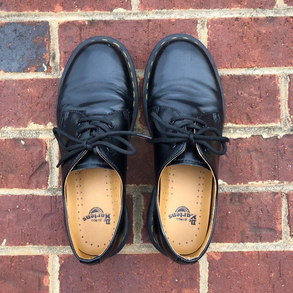 Women’s black Oxford Dr Martens US size 8